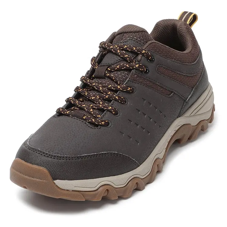 China New Fashion High Quality Outdoor Zapatillas para Hombre Wear-resistant Waterproof Mens Hiking Shoes